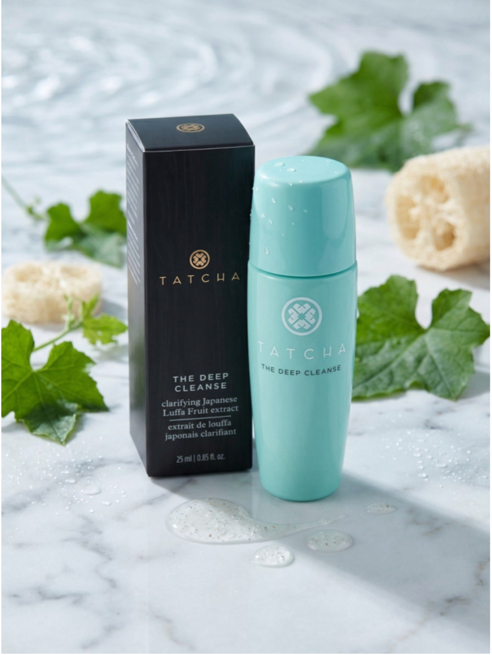 TATCHA The Deep Cleanse 25ml / .85oz Gentle Exfoliating NIB Travel TSA Beauty